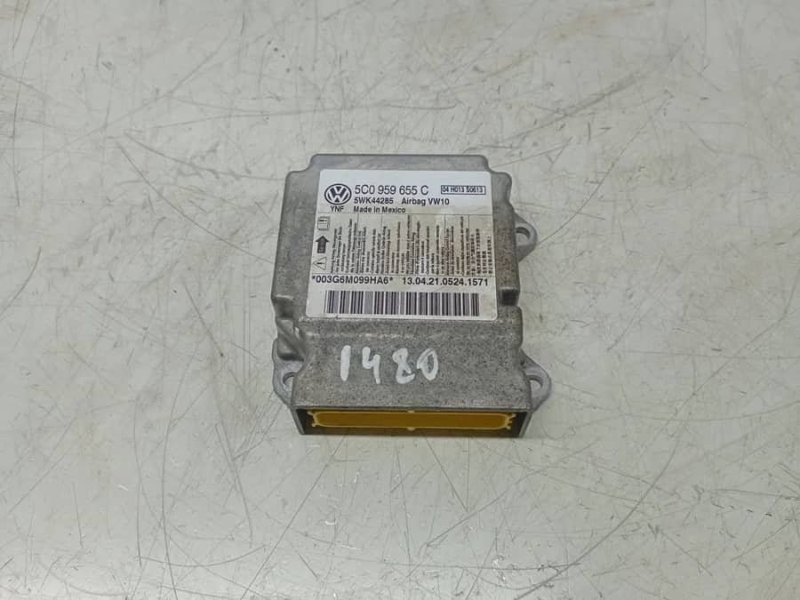 Calculator airbag 5c0959655c Volkswagen Jetta 6 (2010 - 2014) 1.6 tdi CAYC — fotografie 1 din 10