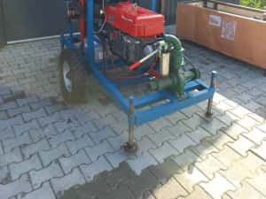 Masina de FORAJ DIESEL 28cp 100m prajina si 5 sape 9915 EURO
