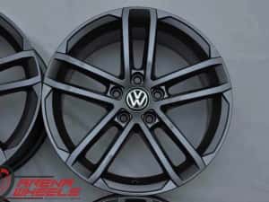 Jante Noi 17 inch Originale VW Golf 7 R-Line GTI GTD Curitiba R17 — miniatura 3