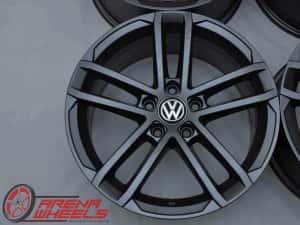 Jante Noi 17 inch Originale VW Golf 7 R-Line GTI GTD Curitiba R17 — miniatura 5