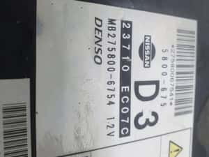 Calculator motor ECU Mb275800-6754 Nissan Navara D40 (2005 - 2010) — miniatura 3