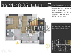 Apartament 2 Camere Decomandat Pallady, Comision 0%, Metrou Teclu — miniatura 4