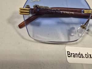 Ochelari de soare Cartier Rimless Blue, made in Italy — miniatura 5