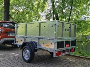 Remorca noua 200x115 cm / 750 kg — miniatura 5