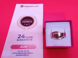 inel aur 14k 2.58 g (Ag4 Dacia B50682.1)-Garantie 2 Ani — miniatura 6