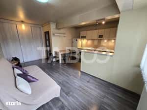 Apartament 2 camere etaj 3 mobilat utilat parcare lift Terezian Sibiu — miniatura 4