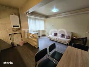 Apartament 2 camere etaj 3 mobilat utilat parcare lift Terezian Sibiu — miniatura 5