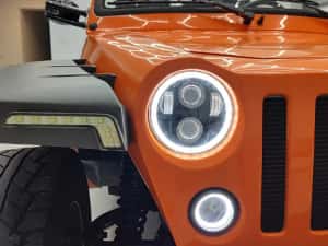 Aixam 21CP Variante / Schimb Microcar Chatenet Ligier MINI JEEP Wrangler Rubicon — miniatura 5