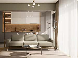 HILS Sunrise 3 camere tip 3A cu gradina — miniatura 3