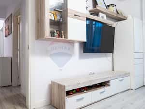 Dobroesti - vanzare apartament 2 camere mobilat complet, cu terasa — miniatura 4