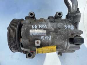 compresor ac clima peugeot 207 308, 508 307 citroen c3 c4 c5 1.6 2.0 — miniatura 2