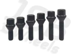 Prezoane negre noi jante aliaj M12x1.5 35 mm Renault, Dacia, Opel, BMW — miniatura 5