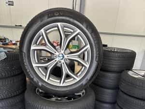 jante bmw x5 x6 g05 g06 5x112 top anvelope 265 50 19 michelin — miniatura 2