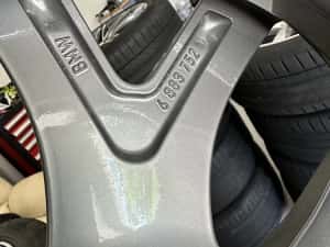 jante bmw x5 x6 g05 g06 5x112 top anvelope 265 50 19 michelin — miniatura 6