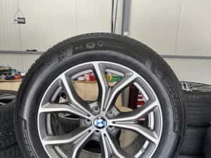 jante bmw x5 x6 g05 g06 5x112 top anvelope 265 50 19 michelin — miniatura 9