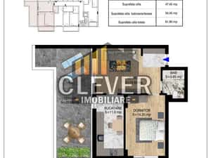 Apartament 2 camere cu Terasa, Pallady, Metrou Nicolae Teclu — miniatura 4