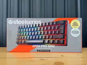Tastatura Gaming STEELSERIES Apex Pro Mini Wireless, OmniPoint Switch, Bluetooth, negru SIGILATA NOUA — miniatura 4