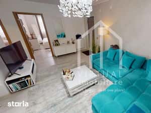 Apartament cu 3 camere, 57mp utili+balcon, mobilat, Tilisca — miniatura 4