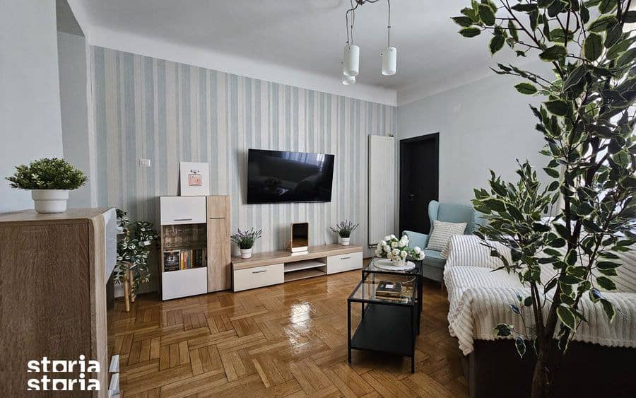 Apartament Art Deco renovat-Eroilor-Cismigiu-balcon deschis-2 boxe — fotografie 1 din 6