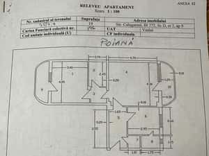 Apartament 2 camere cu balcon, etaj 2, 57.66 mp