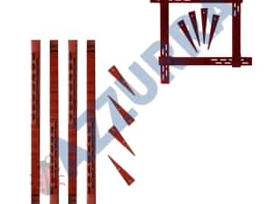 Juguri stalpi vinclu/ cravate pentru stalpi  15-45cm si 50 -95 cm — miniatura 2