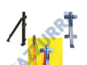 Juguri stalpi vinclu/ cravate pentru stalpi  15-45cm si 50 -95 cm — miniatura 5