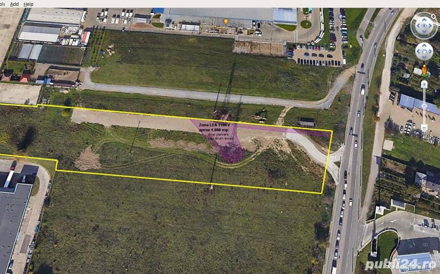 Teren intravilan12.478mp de vanzare sau inchiriere zona industriala sau retail Selgros acces din E58 — fotografie 1 din 9
