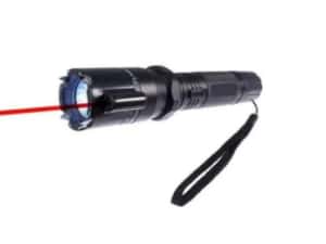 Lanterna 3 in 1 cu laser ,electrosoc,acumulator carcasa din aluminiu — miniatura 4