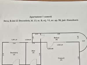 Vand apartament o camera, Dorobanti, mobilat, utilat integral — miniatura 6