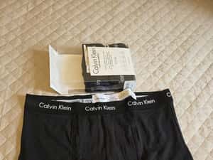 Set 3 perechi de boxeri Calvin Klein, noi,originali — miniatura 7