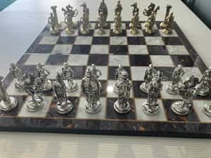 Set piese SAH din metal grele. SIGILAT! — miniatura 6