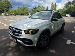 Mercedes GLE 350de 4Matic/Trapa panoramica/Distronic/Lane assist/unghi mort/Moduri de condus — miniatura 9