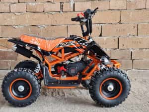 Atv Quad adus din Germania pentru copii cu motor pe benzina in 2 timpi — miniatura 3