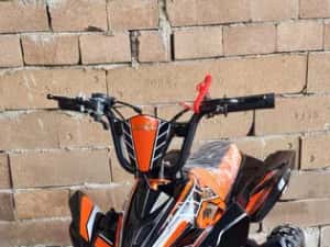 Atv Quad adus din Germania pentru copii cu motor pe benzina in 2 timpi — miniatura 8