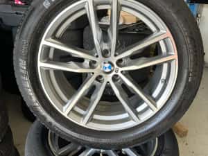 jante bmw x3 x4 g01 g02 5x112 m packet anvelope 245 50 19 — miniatura 1