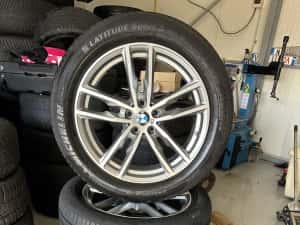 jante bmw x3 x4 g01 g02 5x112 m packet anvelope 245 50 19 — miniatura 2