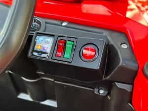 Masinuta electrica 4x4, 2-4 ani,CAPE-X, 100W,12V, scaun tapitat NOU — miniatura 7