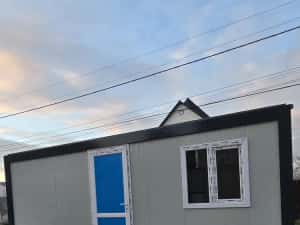 Vand container modular tip birou ,vestiar,depozitare,organizare de santier — miniatura 3