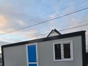 Vand container modular tip birou ,vestiar,depozitare,organizare de santier — miniatura 10