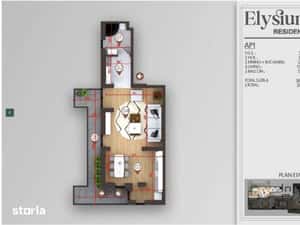 STUDIO - OBOR, CENTRALA PROPRIE, BLOC NOU, NEGOCIABL — miniatura 4