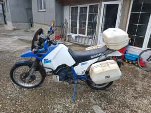 Suzuki DR 750 big enduro dual bike adventure restaurat complet — miniatura 8