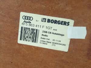 Polita portbagaj 4f5863411f Audi A6 4F/C6 (2004 - 2008) — miniatura 2