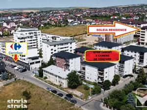 Zona Soleia VL, bloc 2014,ap 3 CAM, 64mp, etaj 1/4, mobilat și utilat! — miniatura 3