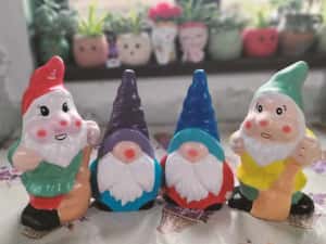 Matrite decoratiuni gradina pitici leu ciuperci alba ca zapada fantana — miniatura 7