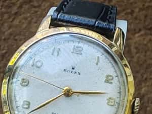 Ceas Rolex Precision Aur 18k, 36 mm Anii'50
