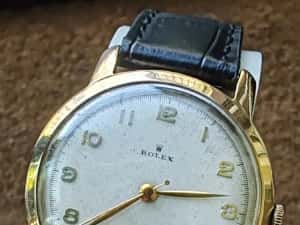 Ceas Rolex Precision Aur 18k, 36 mm Anii'50 — miniatura 3