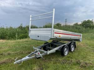 Remorca basculanta noua  de 750 kg — miniatura 3