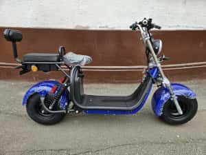 Scuter Electric Harley 1500W fara permis 25km/h — miniatura 4