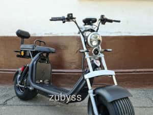 Scuter Electric Harley 1500W fara permis 25km/h — miniatura 6