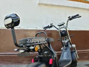 Scuter Electric Harley 1500W fara permis 25km/h — miniatura 7